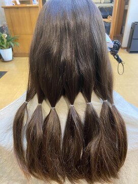 アッシュ(ASH) ヘアドネーション！