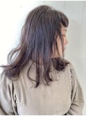 【FOLK】透明感カラー☆ダークラベンダーグレージュ♪