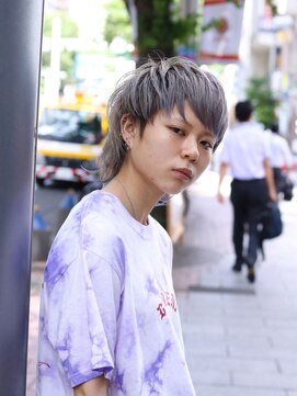 ノブレス(NOBLESSE) ショートウルフ/シルバー/nagata