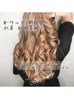 ワット 原宿店(W) 【デザインカラー】王道ベ-ジュ☆シ-クレットハイライト