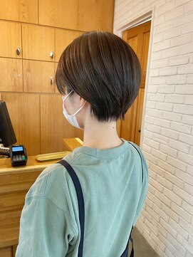 クラップス 綱島店(CLAPS) 耳かけスッキリショート/レディースショート@30代40代