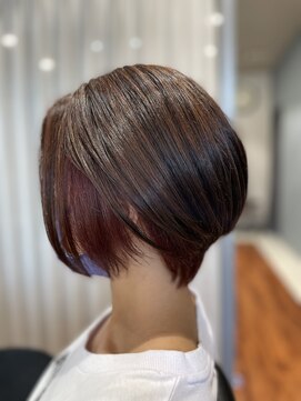 シャトン(chaton) ショート/ボブ/インナーカラー/ベリーピンク