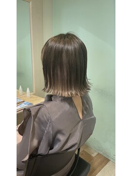 ラべリー 池袋(LOVELEY) 裾カラー　ブロンドカラー【池袋】