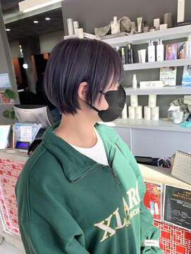 レド(LeDo) すっきりショート/ショートカット/ラベンダーカラー