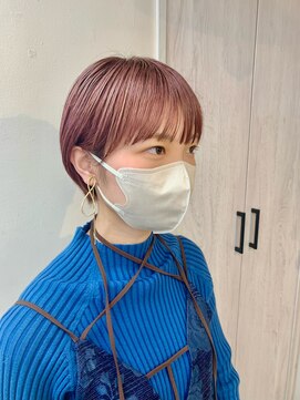 ジジ 代々木(Gigi) ピンクカラー ラベンダーブラウン 美肌カラー イメチェン