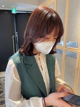 ヘアサロン ガリカ 表参道(hair salon Gallica) 艶髪大人ラベンダーココア/ブリーチなしダブルカラー