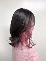 バブルス 本川越店(BUBBLES)&nbsp;いつもの髪色に飽きたら☆ピンクアッシュ