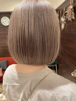 ジャム(Jam)&nbsp;ミニボブ×まろやかミルクティーカラー★中村大輔