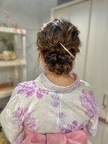 ベルトオブヴィーナス(Belt of venus)&nbsp;ルーズシニヨンアレンジ