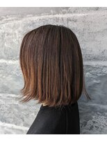 サロンレイビューティー(SALON Leh BEAUTY) 【Leh】耳かけアレンジのショートスタイル