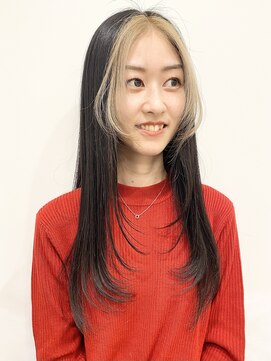 モリオフロムロンドン 松戸店(Morio from London) 【松戸　石山】顔周りシャギーレイヤーバングカラー