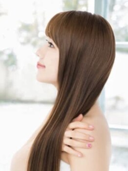 ローズ(ROSE)の写真/髪質にお悩みの方は《ROSE》にお任せください。髪質に合わせた施術で、ナチュラルストレートに☆