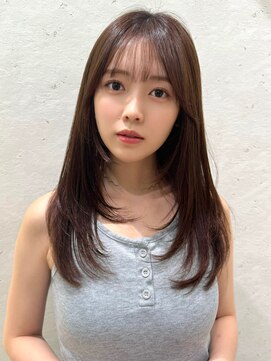 ロンドプランタン 恵比寿(Lond Printemps) レイヤーカット ナチュラルベージュカラー