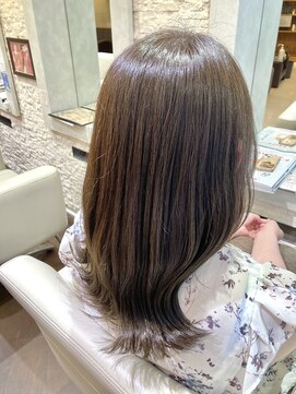 ヴィサージュプラス(VISAGE plus) ブリーチなし☆透明感たっぷりグレージュカラー