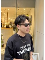 シアン 矢場町店(CYAN.)&nbsp;メンズショート × なみなみツイストスパイラルパーマ