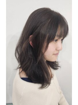 ミドル(MIDDLE) ミディアムレイヤー/髪質改善/府中/夜間
