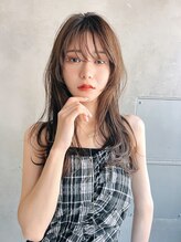 エイチ(H eitf) H【eitf】原宿.表参道　顔まわりレイヤー/マロンブラウン