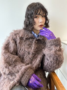 ホロ(hollo) プードルパーマボブパーマスパイラルパーマ