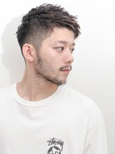 ルックグッドストア(LOOK GOOD STORE) スパイキーショートニュアンスパーマスペインカール502