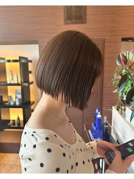 ブローチ(broche) ブラウンカラー