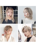 ヘアサロン エフ 渋谷(F) #ブリーチ#ハイトーン#ウルフ#メンズ#レイヤー