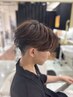 【男性限定】メンズカット・HUEカラー・復元IR・炭酸泉