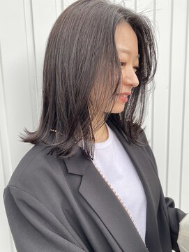 コネクト(conect) グレージュ/切りっぱなしロブ