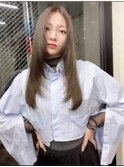 オリーブベージュ　ワンカールレイヤー