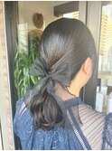 ハイライトバレイヤージュダブルカラーケアブリーチ20代30代