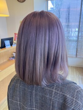 ペッツ(PETZ) 【マイケル】ラベンダーベージュ/カラー/カット/ボブ