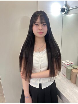 アルーシェウィズスカイ 原宿(Alushe with Sky) エクステ８０本でロングに