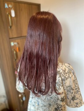 ルレーヴ 萩丘店(Le reve) ピンク ［浜松/浜松郊外/髪質改善/縮毛矯正/メンズ/メンズパーマ