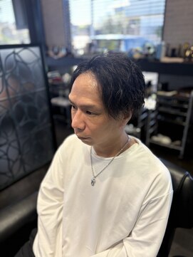 ヒロザバーバー(HIRO THE BARBER) ツイストスパイラルツーブロック 山口/宇部/メンズカット