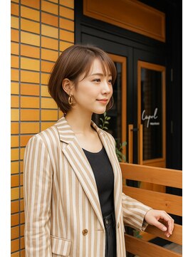 コポル(Copol) まわりと差がつく大人ショート×ヘーゼルベージュ