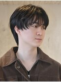 [kantamal指名]メンズシースルーマッシュニュアンスパーマ