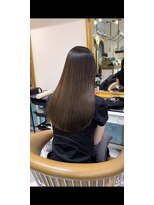 ロンドアベニール 北千住(Lond avenir)&nbsp;ワンホンレイヤーラテグレージュ韓国巻き結べるレイヤーカット