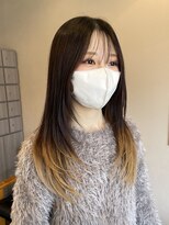 シン カフネ(Shin Kafune)&nbsp;レイヤーカット/フェイスレイヤー/デザインカラー