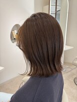 エフヘア レヴェリー(Fhair reverie)&nbsp;外ハネレイヤーボブ グレージュブラウン