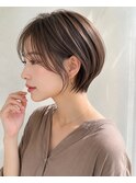 20代30代/髪質改善/ショートボブ/小顔