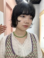 アマーク(a mark) 【能田花音】レイヤーボブパーマ