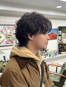 リブロ 三軒茶屋(LIBRO) ウルフパーマ/メンズパーマ/ショートパーマ/ボブパーマ
