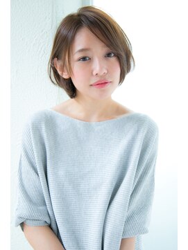 アンアミ オモテサンドウ(Un ami omotesando) 【Un ami】大人かわいい・小顔ひし形ボブ　松井