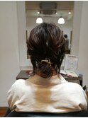 簡単ヘアアレンジ☆編み込みヘアセット