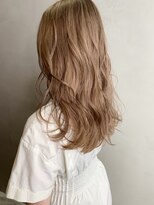 アルバム 銀座(ALBUM GINZA)&nbsp;ミルクティーベージュ_毛先パーマことりベージュ_ba269383