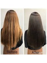 【酸性ストレート】　ROCCOの髪質改善はカラーとの同時施術は可能☆[八王子　髪質改善　大人可愛い]