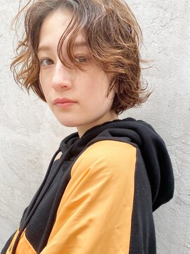 ソイ 下北沢(soi) クセ風パーマスタイル