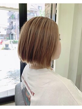 レガロ(Regalo) ボブ×パールベージュ《春日井　Regalo　レガロ》