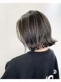 透明感バツグン!ハイライトグレージュカラー♪