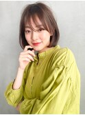 Siena   うる艶ブラウン×大人丸みボブ 渋谷