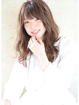 ヘアアンドメイク シークネクスト(HAIR&MAKE SeeK NEXT) 【SeeK NEXT】ハイベージュ×ニュアンスカール